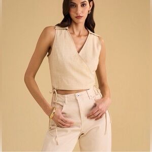 1. State Crossover Crop Top